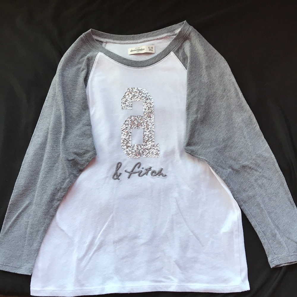 abercrombie kids 3/4 t-shirt